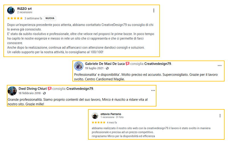 recensione web agency siti lecce