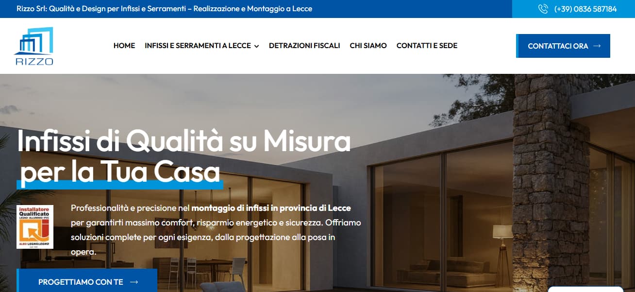 caso studio rizzo serramenti