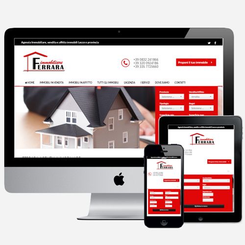 Realizzazione sito per agenzia immobiliare