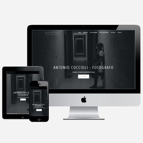 Creazione sito responsive per fotografo Lecce