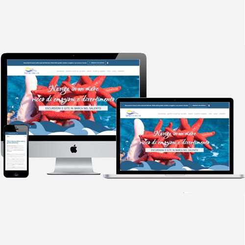 Restyling sito internet per servizi turismo Salento