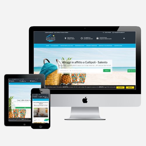 Realizzazione sito internet per agenzia viaggi e affitto case