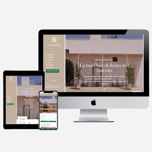 Realizzazione sito per Masseria Kalandini